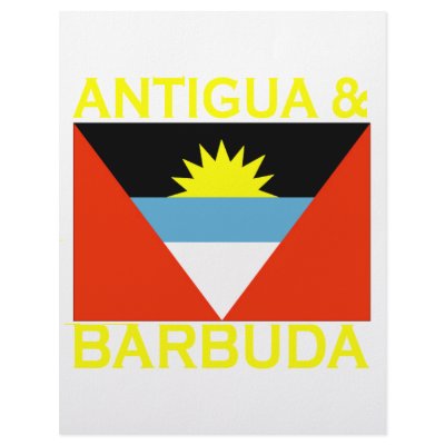 Antigua & Barbuda Letterhead by bartstshirts