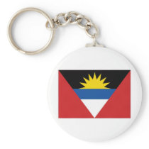 Antigua Barbuda National Flag Keychains