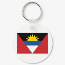 Antigua Barbuda National Flag keychains by All_Flags Antigua Barbuda National Flag keychains