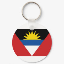 Antigua Barbuda National Flag keychains by All_Flags Antigua Barbuda National Flag keychains