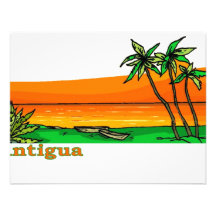 Antigua Custom Invitations