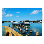 Antigua Dock Greeting Cards