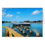 Antigua Dock Greeting Cards