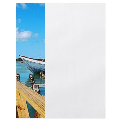 Antigua Dock Personalized Flyer by SusanSavad