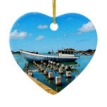 Antigua Dock Christmas Tree Ornament