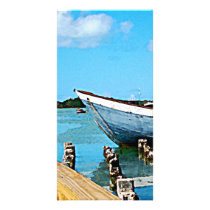 Antigua Dock Custom Photo Card