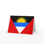 Antigua Flag Greeting Cards