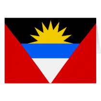 Antigua Flag Card