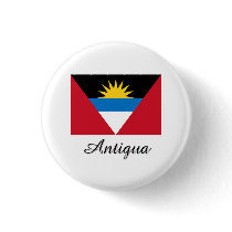 Antigua Flag Design buttons by flagshirt Antigua Flag Design buttons