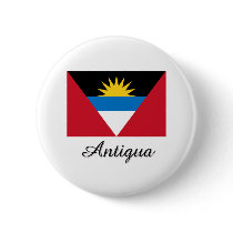 Antigua Flag Design buttons by flagshirt Antigua Flag Design buttons