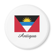 Antigua Flag Design Magnet