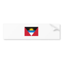 Antigua FLAG International bumper stickers by flagshirt Antigua FLAG International bumper stickers