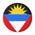 Antigua Flag magnets by coolcountry Antigua Flag magnets
