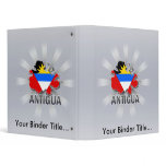 Antigua Flag Map 2.0 3 Ring Binders