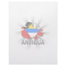 Antigua Flag Map 2.0 Letterhead Design