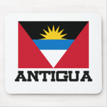 Antigua Flag mousepads by tshirtshirts Antigua Flag mousepads