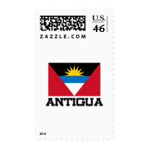Antigua Flag postage
