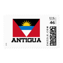 Antigua Flag postage