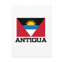 Antigua Flag postcards
