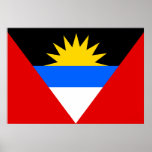 Antigua Flag Posters
