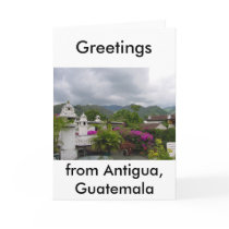 Antigua, Guatemala Greeting Cards