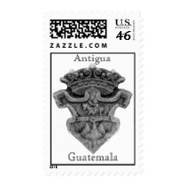Antigua Guatemala - City Crest Postage Stamps