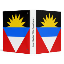 Antigua High quality Flag 3 Ring Binder