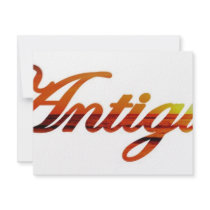 Antigua Personalized Invites