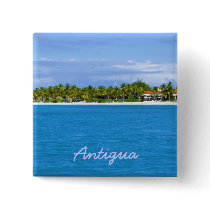 Antigua Island Pin