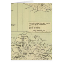 Antigua Lithographed Map Cards