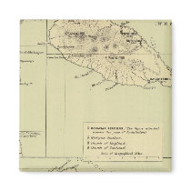 Antigua Lithographed Map Fridge Magnets