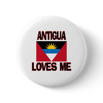 Antigua Loves Me buttons by flagshirt Antigua Loves Me buttons