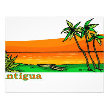 Antigua Personalized Invite