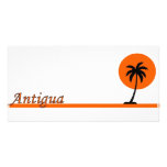 Antigua Customized Photo Card
