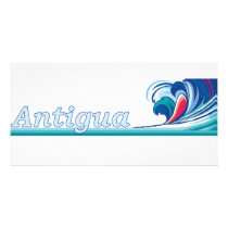 Antigua Personalized Photo Card