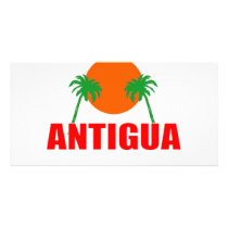 Antigua Customized Photo Card