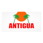 Antigua Customized Photo Card