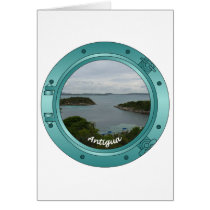 Antigua Porthole Greeting Cards