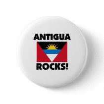 Antigua Rocks buttons by flagshirt Antigua Rocks buttons