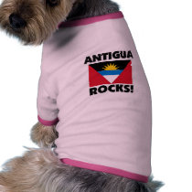 Antigua Rocks pet clothing by flagshirt Antigua Rocks pet clothing