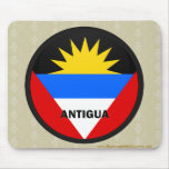 Antigua Roundel quality Flag Mousepads