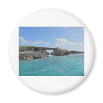 antigua sea refrigerator magnet