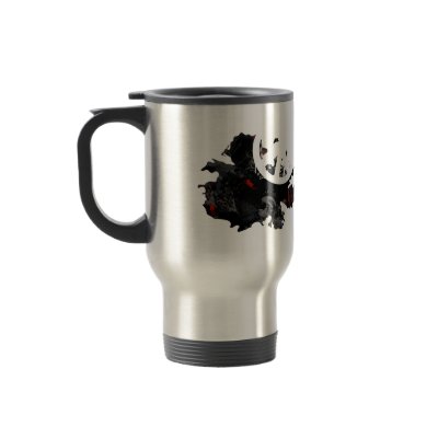 Antigua Trendy Peace Sign with Antiguan map Mug by representmycountry