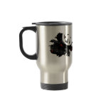 Antigua Trendy Peace Sign with Antiguan map mugs