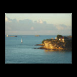 Antiguan Coast Wrapped Canvas Print
