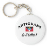 Antiguan do it better keychains