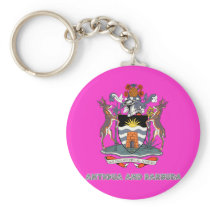 Antiguan Emblem Key Chain