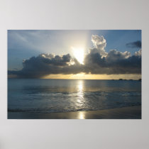 Antiguan sunset print