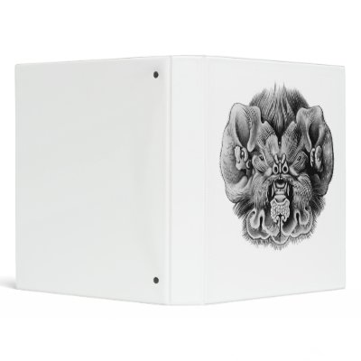 Antillean Ghost-faced Bat Vinyl Binder by Ernst_Haeckel