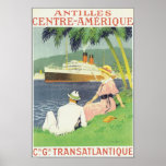 Antilles Centre-Amerique Print
